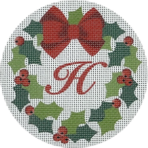 Monogram Wreaths H  CHRW-H