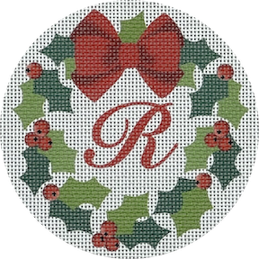 Monogram Wreaths R  CHRW-R