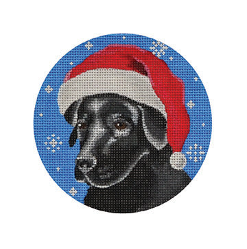 Black Lab Santa  DG03
