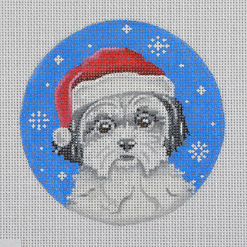 Black/White Shih Zhu Santa  DG21