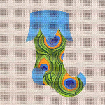 Wild Mini Stocking, Peacock  MS03