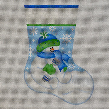 Snowbaby Boy Mini Stocking  MS06