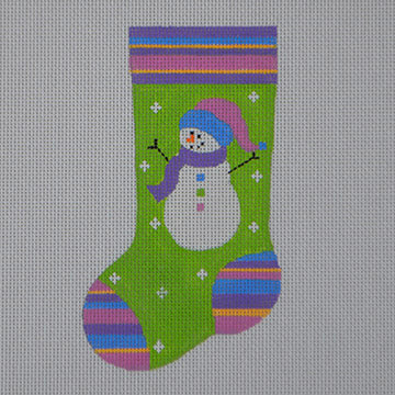Stocking Hat Snowgirl Mini Stocking  MS13