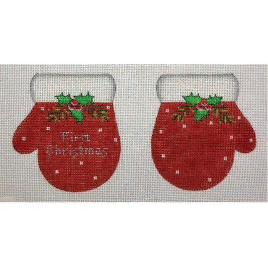 First Christmas Mitten  MT01-B