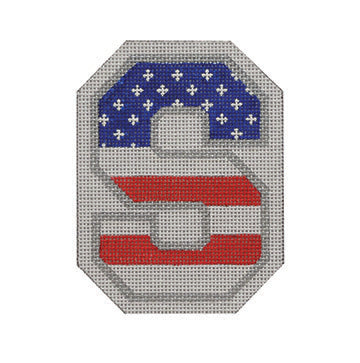 Patriotic "S"  PA04