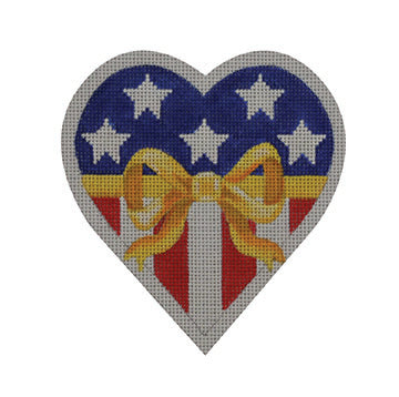 Yellow Ribbon Heart  PA15