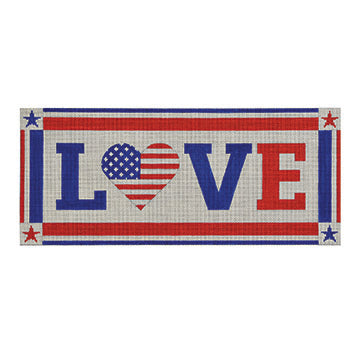 Love with Flag Heart  PA21