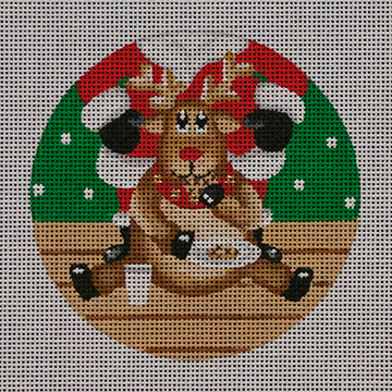 Cookie Eating Reindeer  RNM02