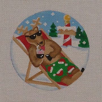 Lounging Reindeer  RNM05