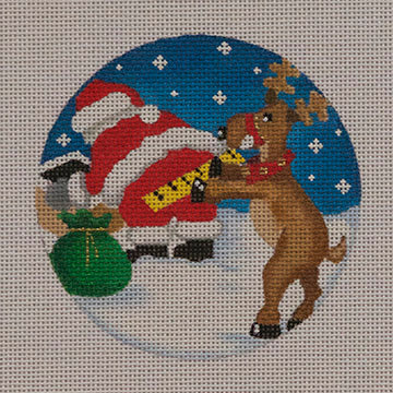Measuring Santa Reindeer  RNM06