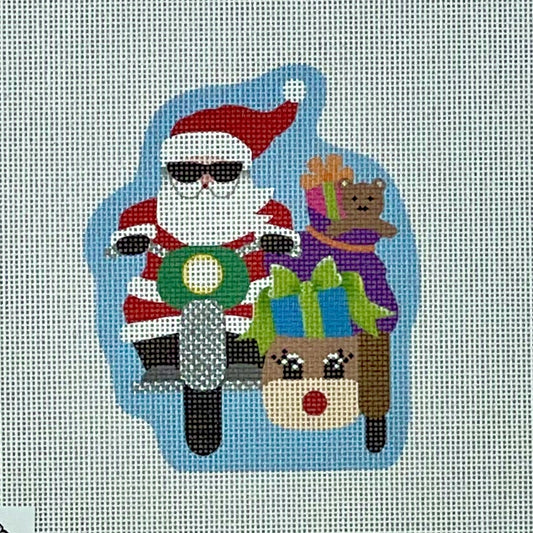 Reindeer Sidecar Santa  SAN09