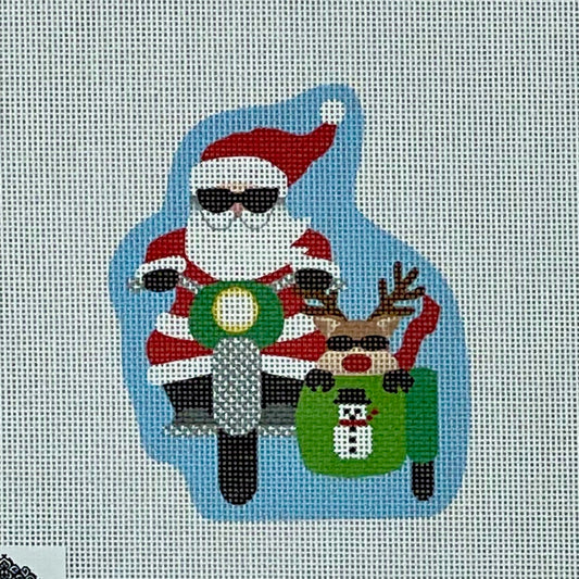 Snowman Sidecar Santa  SAN10