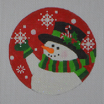 Candy Cane Snowman   SN41