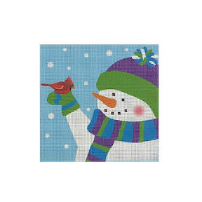 Jax Snowman with Cardinal  SN53
