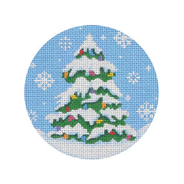 Snow Tree with Lights  TR01