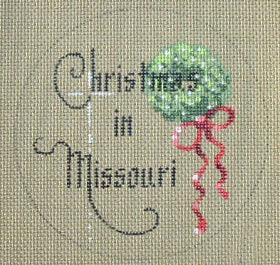 Christmas in Missouri (Wreath)    D-118