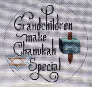 Grandchildren Make Chanukah Special D-141