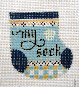 Tooth Fairy Wee Sock (Blue) D-212
