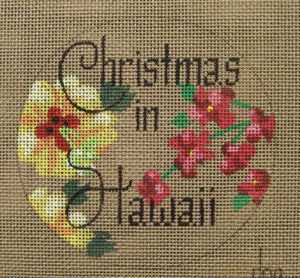 Christmas in Hawaii (hibiscus flower)    D-223