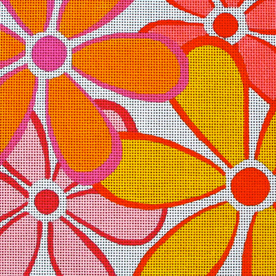 Lazy Daisies D8106