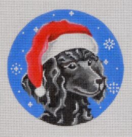 Poodle Santa  DG08