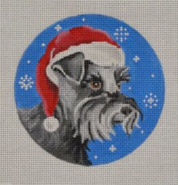Schnauzer Santa  DG09