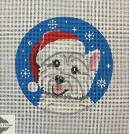 Westie Santa  DG17