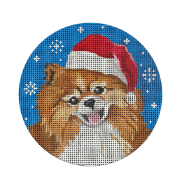 Pomeranian Santa  DG23