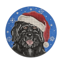 Portuguese Water Dog Santa  DG32