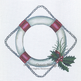Beach & Sea: Yacht Club Life Preserver DMBH04