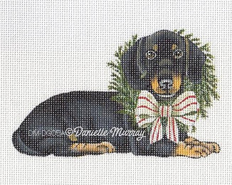 Dog: Holiday  Dachshund Standup DMDG05