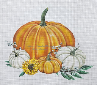 Floral: Harvest Pumpkins DMFL01