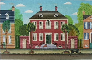 Cityscape: Early Morning Townhouses DPCS01