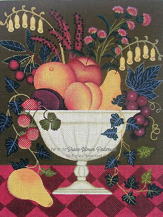 Floral: Fruit & Flowers Bowl DPFL02