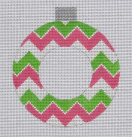 Chevron Frame Ornament  FR06