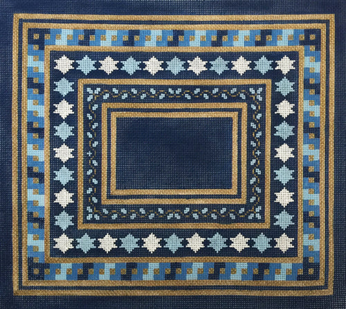 Tri Blue S Trim Solid Blue Center Tallis EA111
