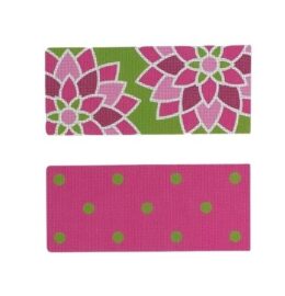 Graphic Flower Eyeglass Case  EC02