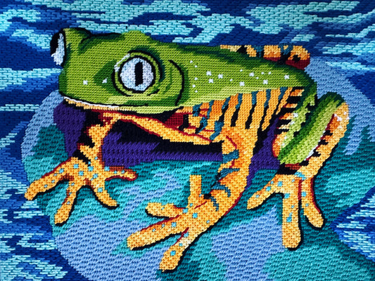 Frog On Leaf  AN320