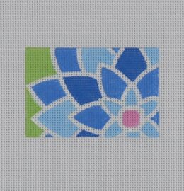Blue Graphic Flower  FL08