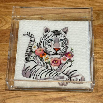 Siberian Tiger with Floral Collar   AN520