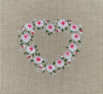 Flower Heart Wreath  MM007