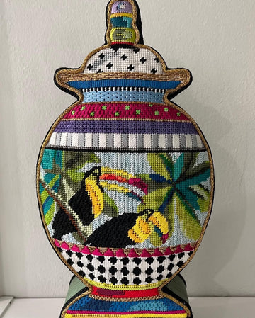 Two Tucan Vase  MC466