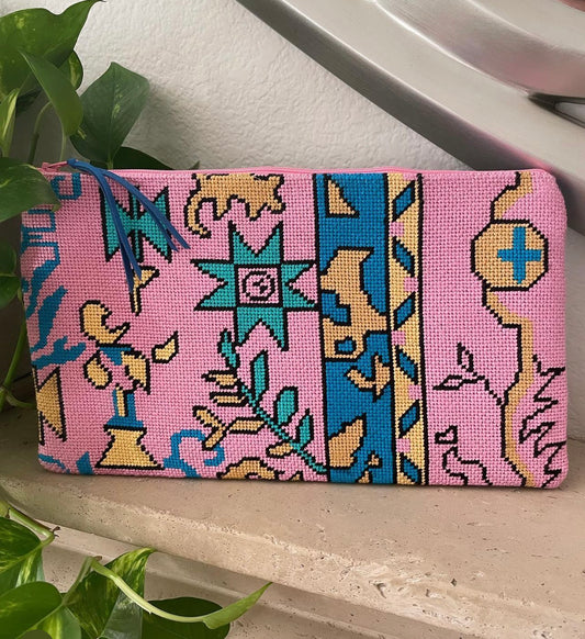 Pink Aztec Pattern  CL016