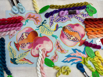 Whimsical Pomegranates  FF334