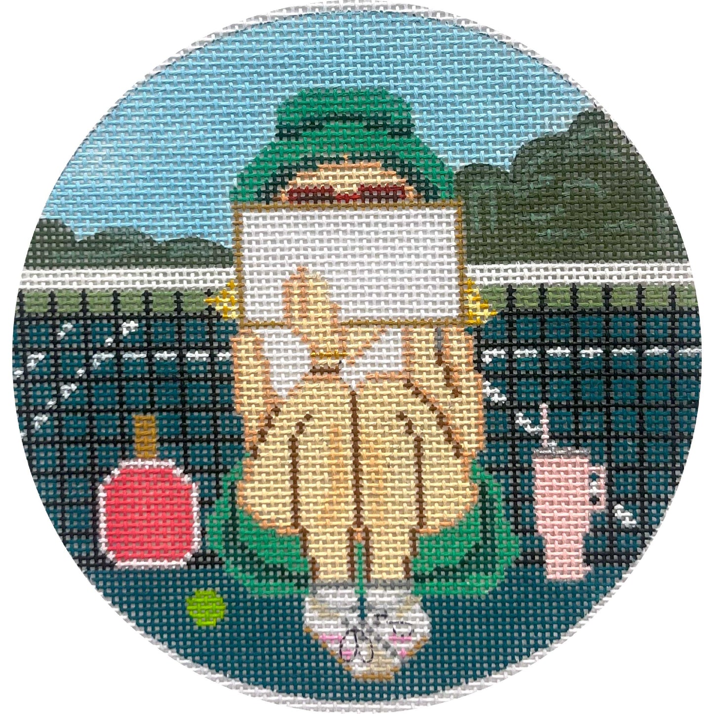 Pickle Ball Stitching Girl GEGS217
