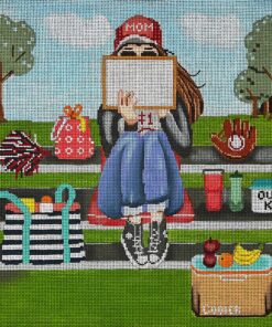 Stitching Girl Baseball Mom GEP340