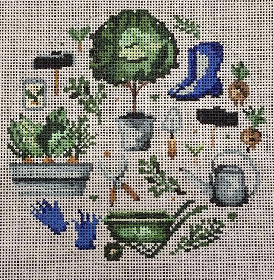 Gardening Motifs OU-8