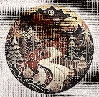 Gingerbread Village in Brown CCM-2