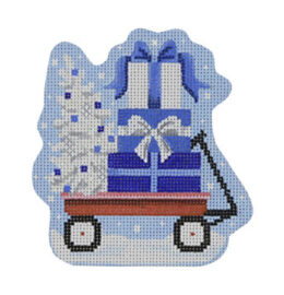 Lil' Blue Hanukkah Wagon  CHR05-B