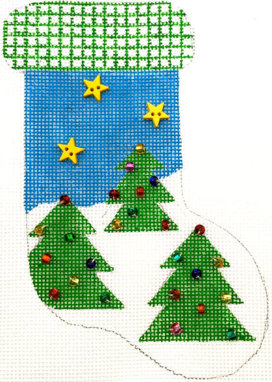 Starry Night Stocking HB-126